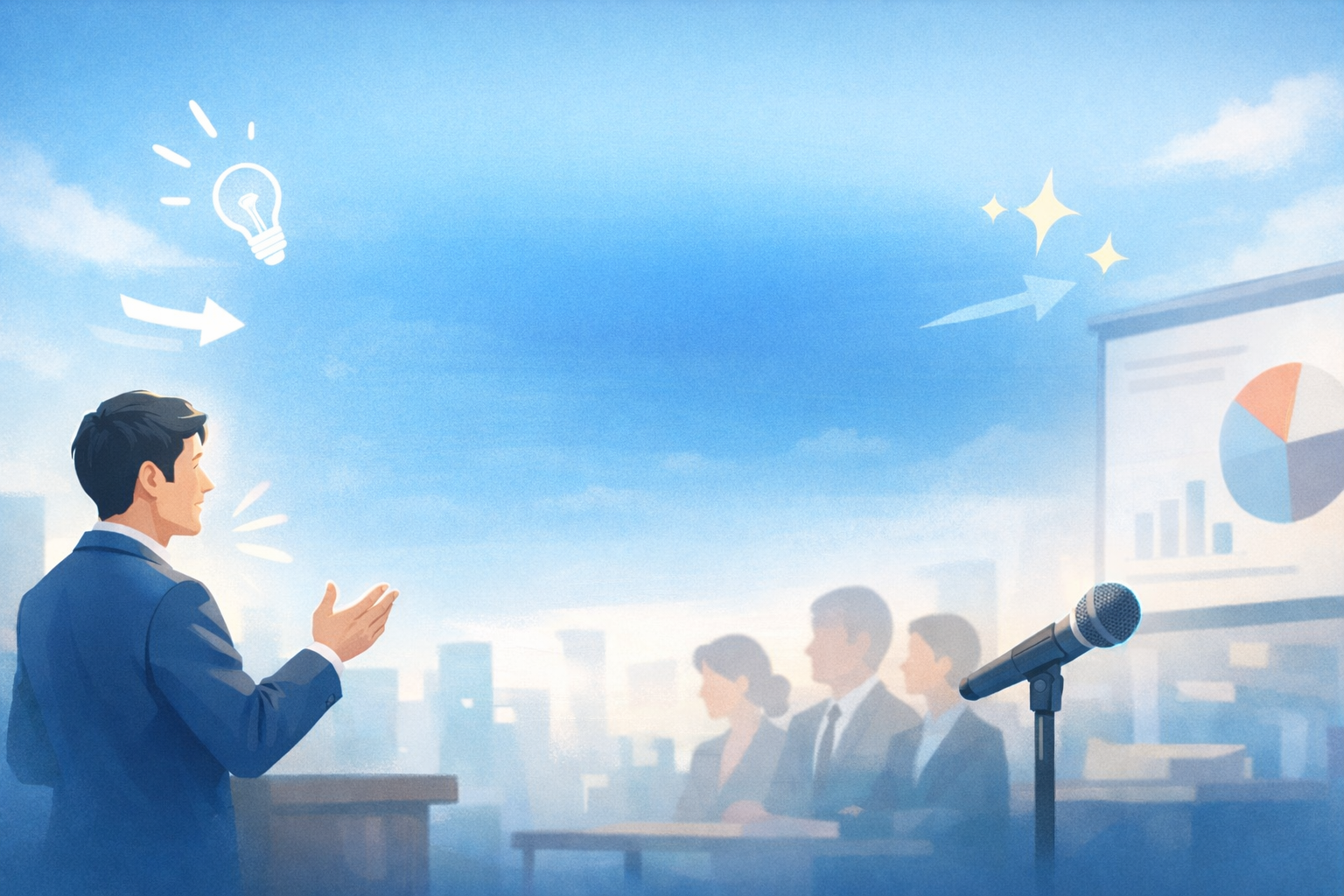 【Tplus株式会社が教える】資料に頼らず「話す力」を鍛えるには